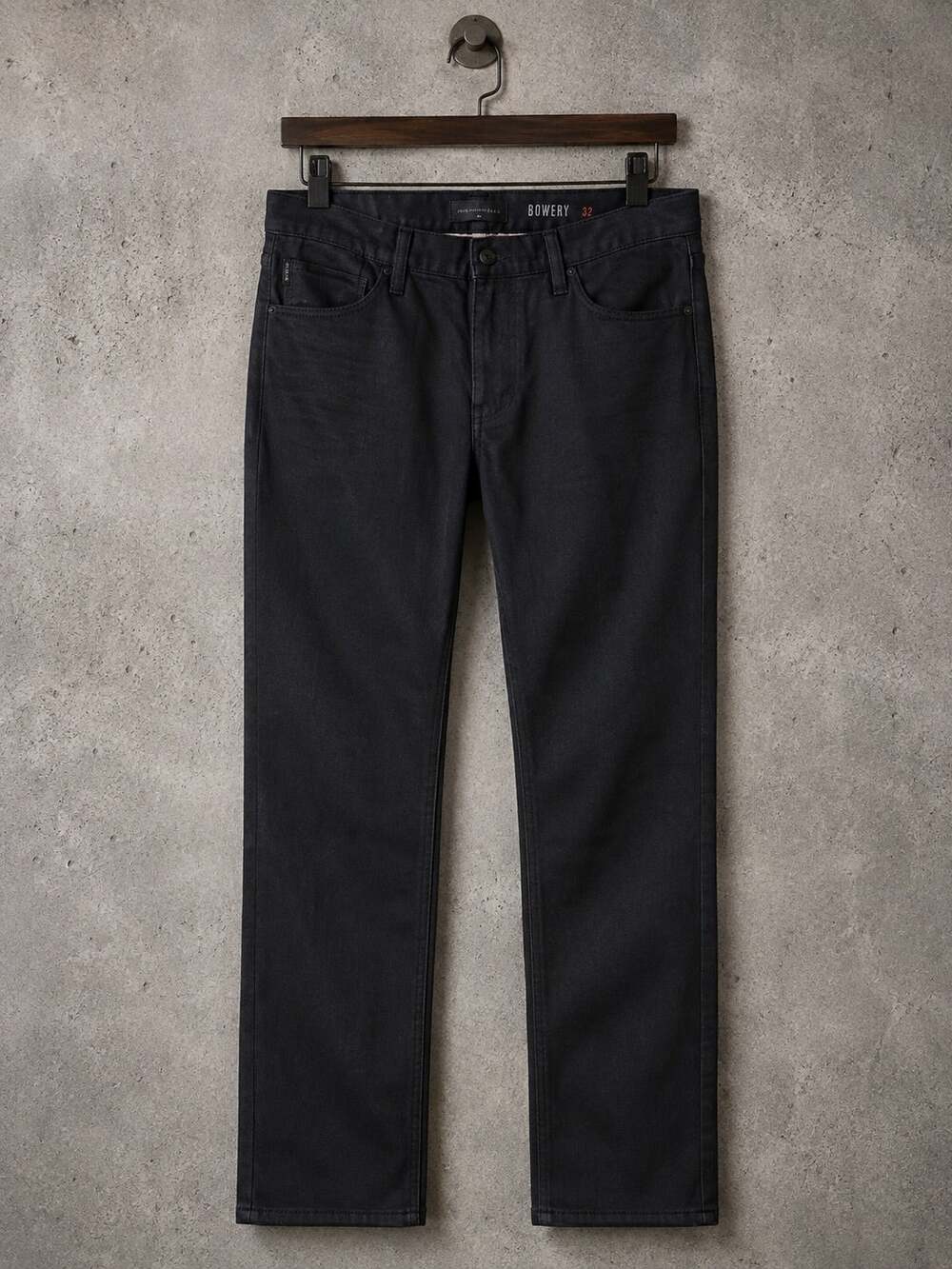 NWT: John Varvatos Bowery Coated Black Jeans Size 28 - $198 Retail